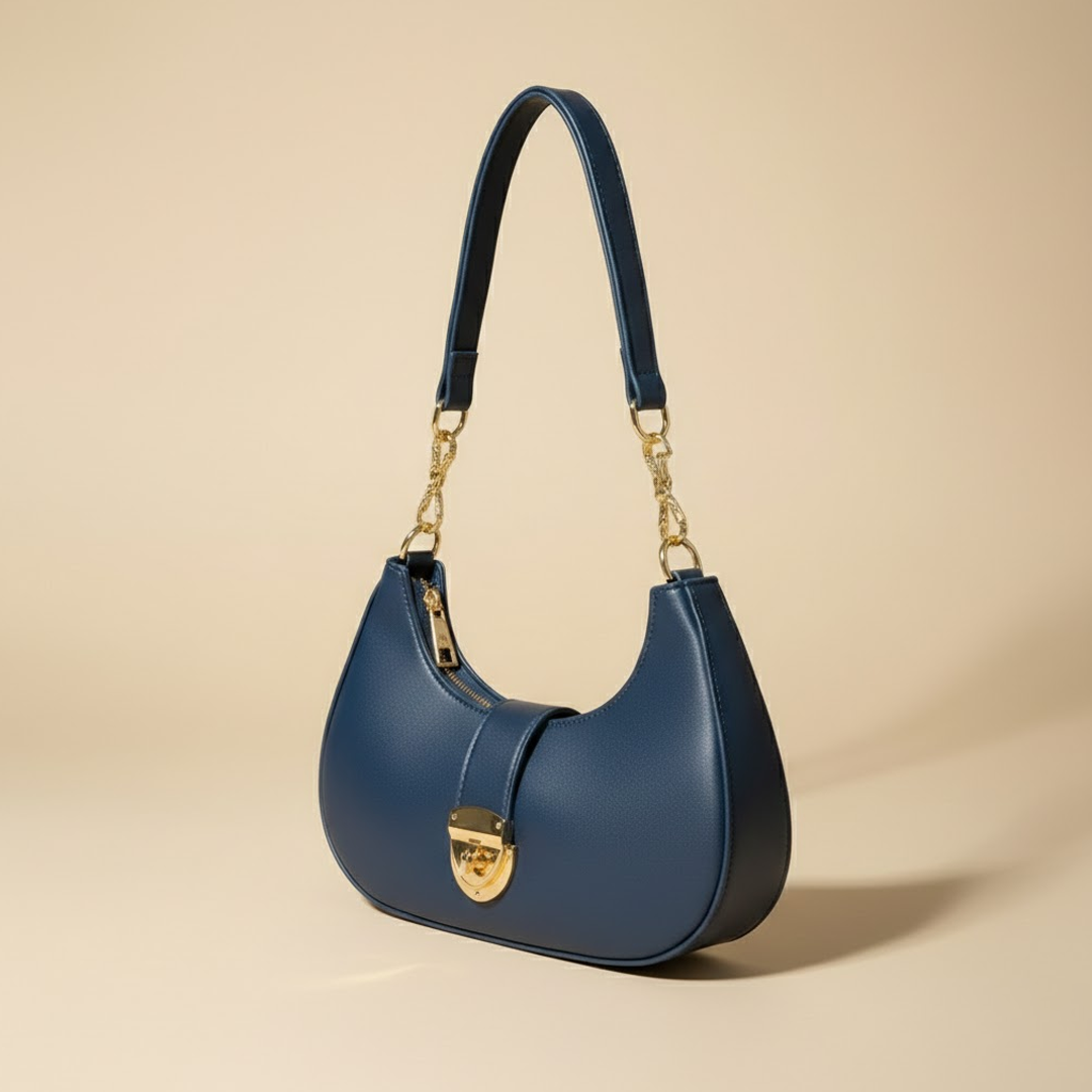 Neavy Crescent Crossbody – Luxury Gold Chain Edition 029
