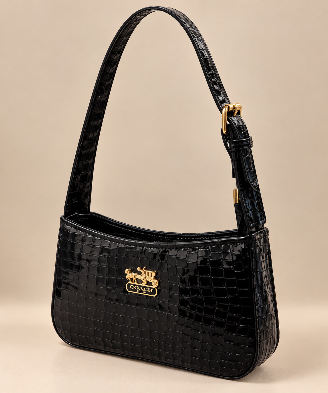 C-C Crocodile Embossed