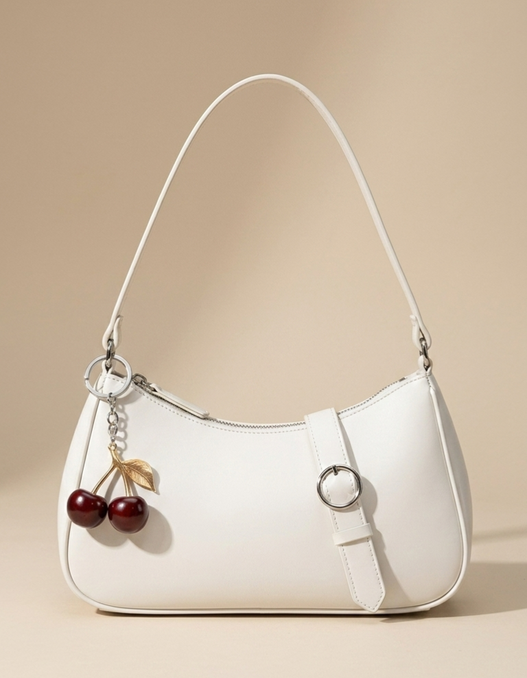 Cherry Charm Classic Shoulder Bag 006