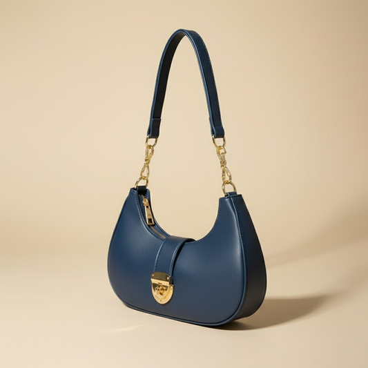 Neavy Crescent Crossbody – Luxury Gold Chain Edition 029