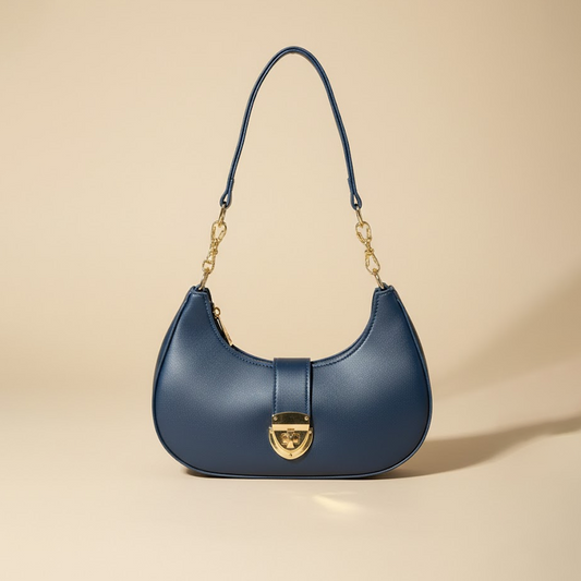 Neavy Crescent Crossbody – Luxury Gold Chain Edition 029