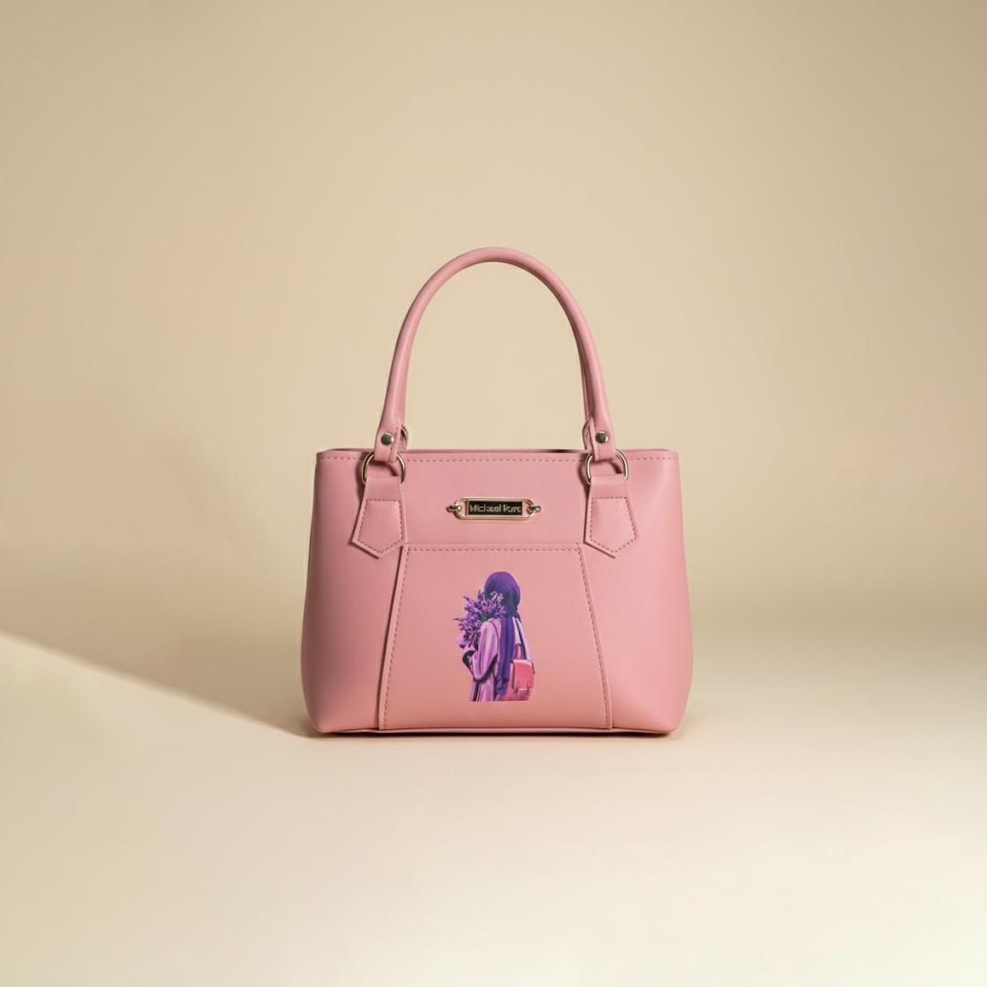 Michael Kors Graphic Art Top-Handle Handbag 020