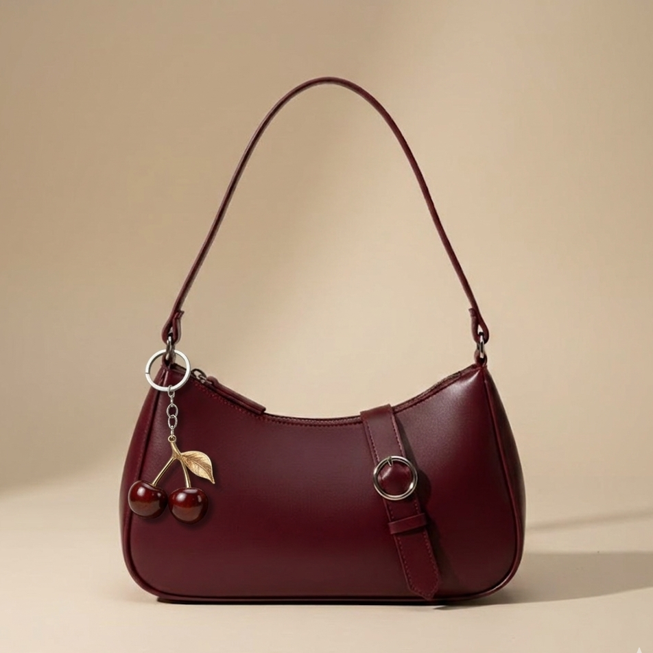 Cherry Charm Classic Shoulder Bag 006