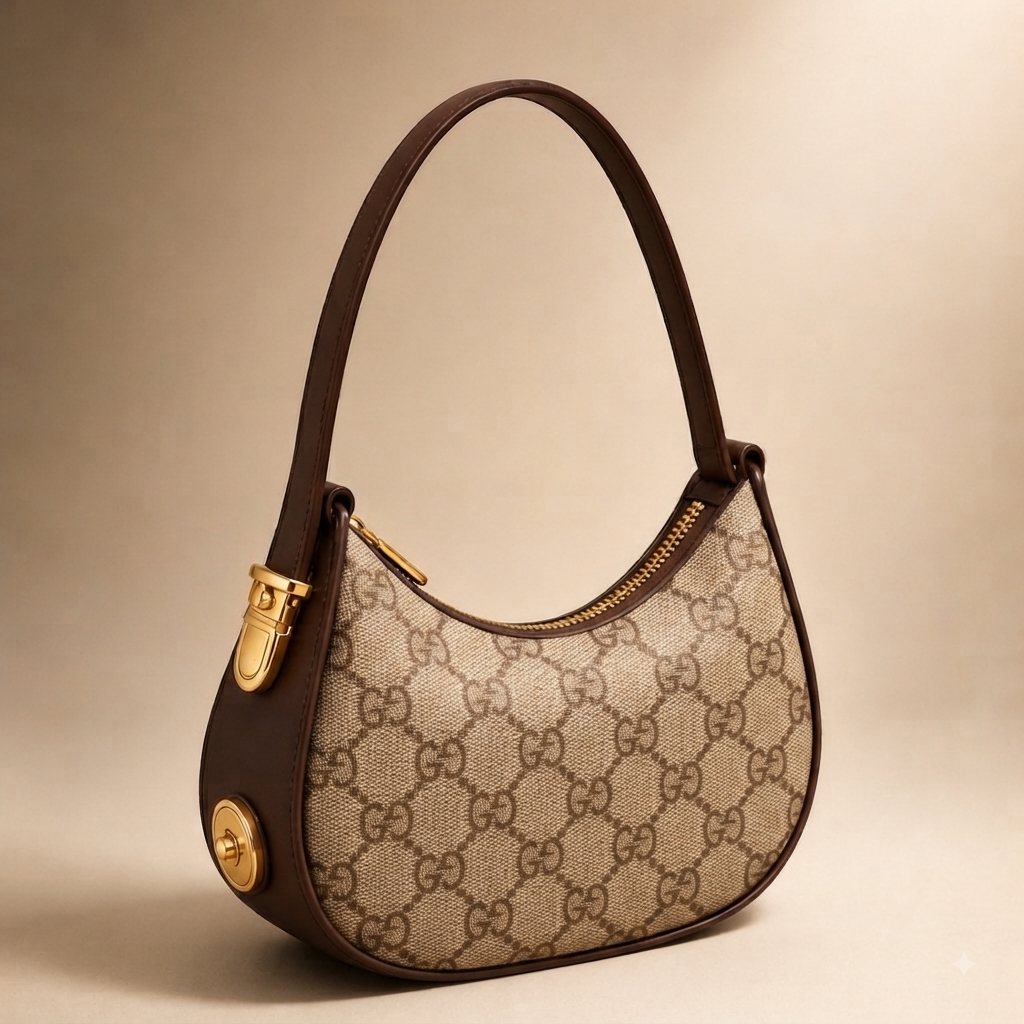 G-G Crescent Hobo bag