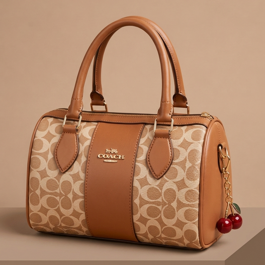 The Mega Monogram Bag With Cherry Charm