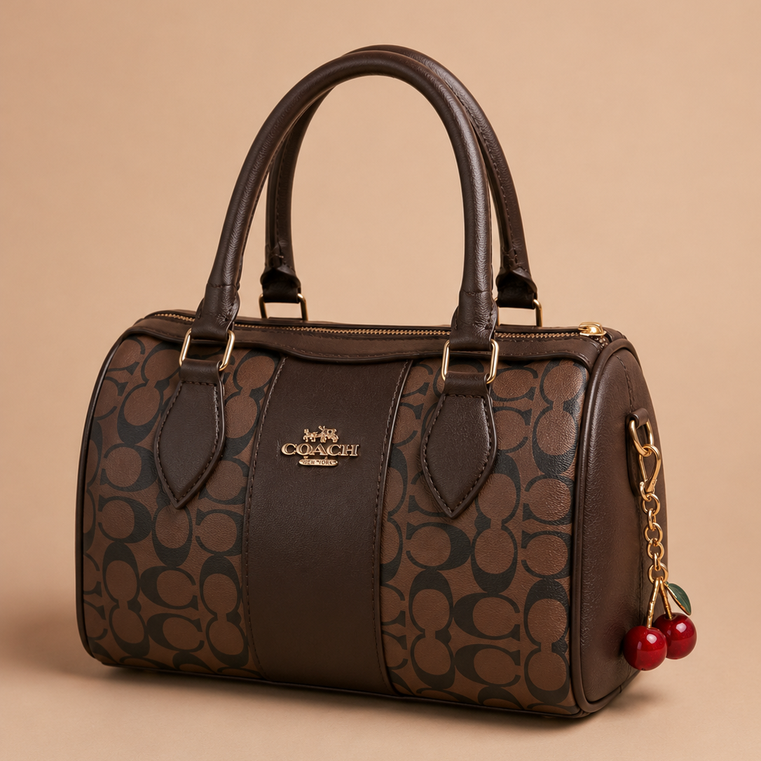 The Mega Monogram Bag With Cherry Charm