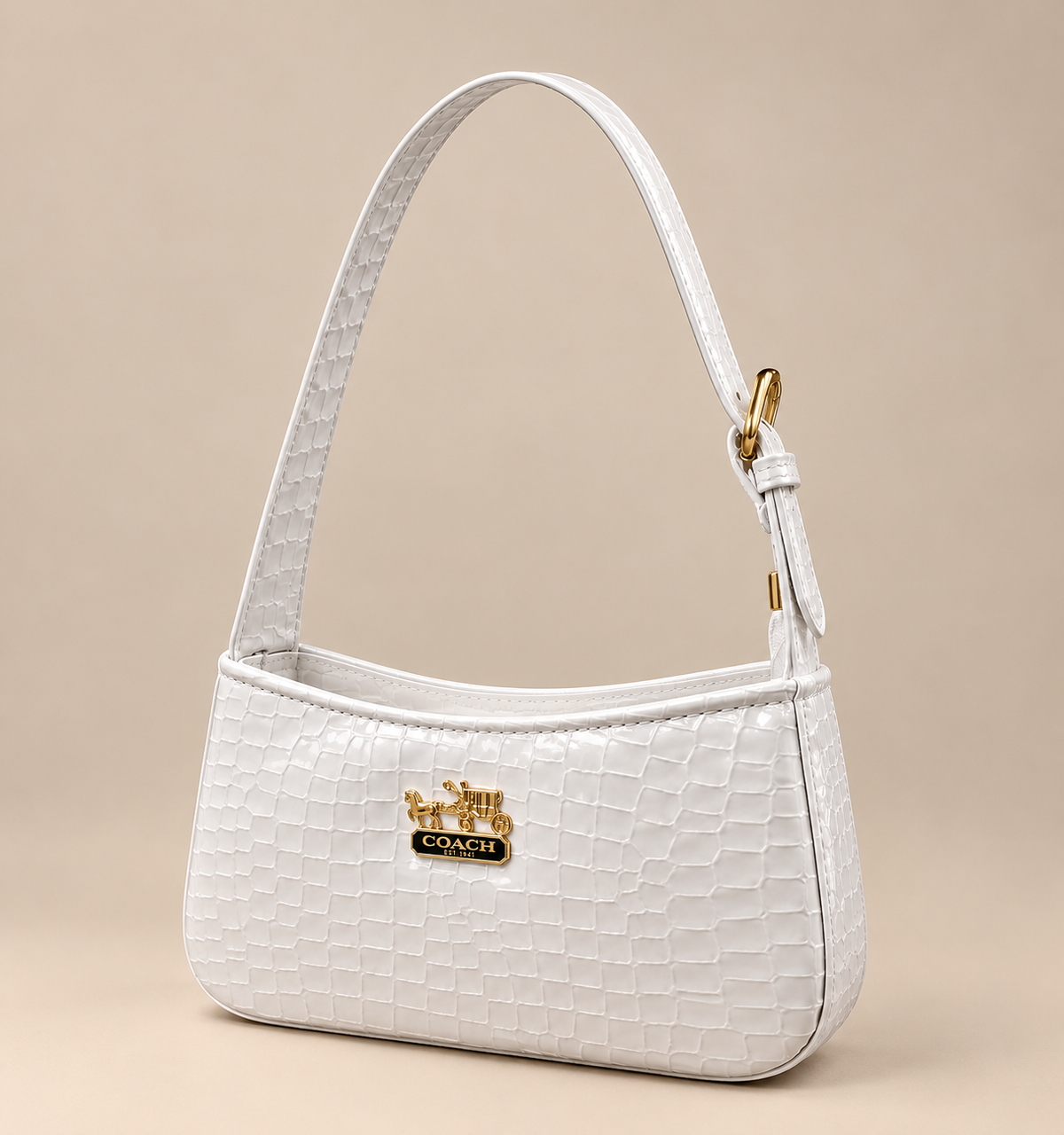 C-C Crocodile Embossed