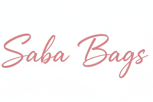 Saba Bags Pink Signature Logo